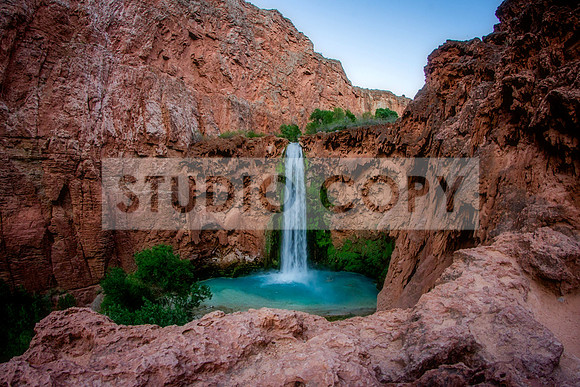 Mooney Falls on Havasu Trail